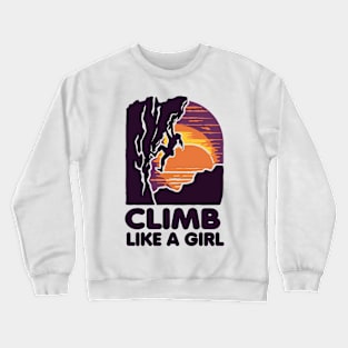 Climbing Lovers Crewneck Sweatshirt